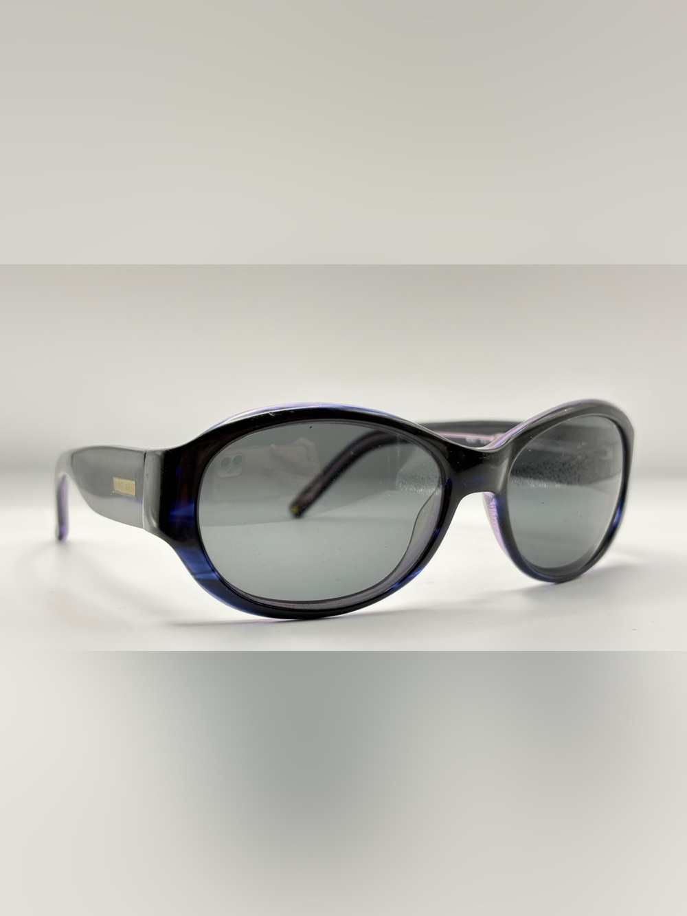Nine West Lively Purple Oval Sunglasses Frames Only